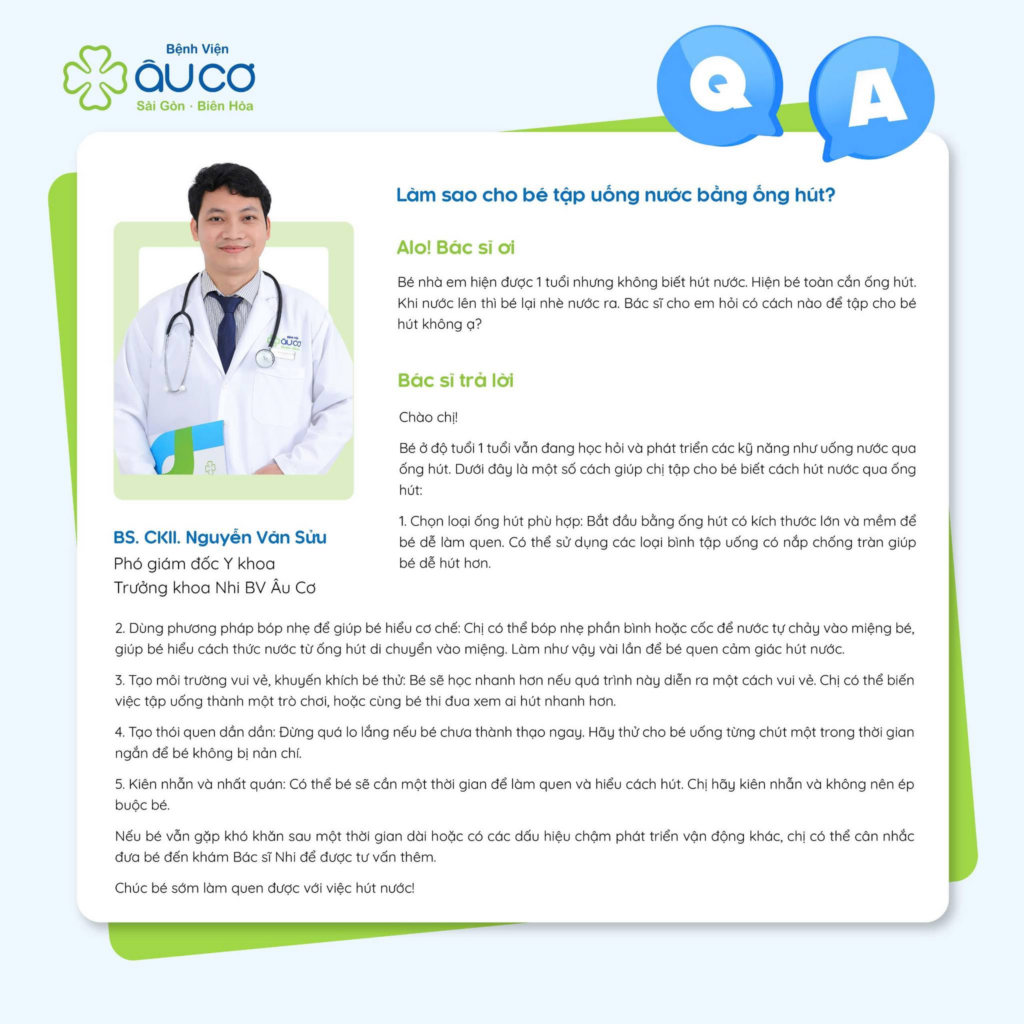 Chuyên mục Hỏi - Đáp cùng 𝐁𝐒. 𝐂𝐊𝐈𝐈 𝐍𝐠𝐮𝐲𝐞̂̃𝐧 𝐕𝐚̆𝐧 𝐒𝐮̛̉𝐮 - PGĐ Y Khoa - Trưởng Khoa Nhi image 10