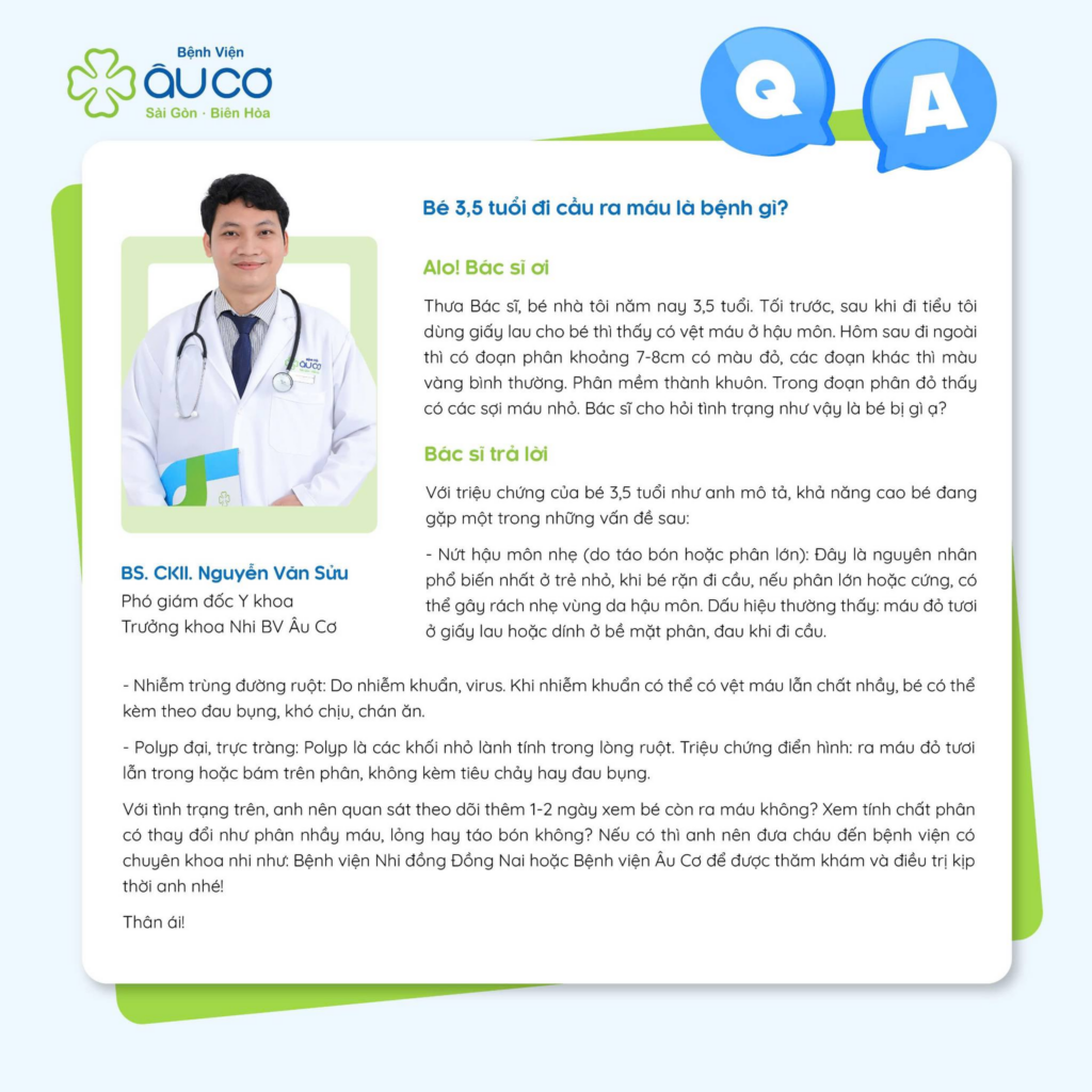 Chuyên mục Hỏi - Đáp cùng 𝐁𝐒. 𝐂𝐊𝐈𝐈 𝐍𝐠𝐮𝐲𝐞̂̃𝐧 𝐕𝐚̆𝐧 𝐒𝐮̛̉𝐮 - PGĐ Y Khoa - Trưởng Khoa Nhi image 8