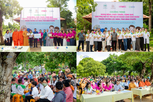 Chung Tay Lan Tỏa Yêu Thương – Bệnh Viện Âu Cơ Khám Bệnh, Phát Thuốc Miễn Phí Tại Bình Phước benh vien au co tu thien 1 1