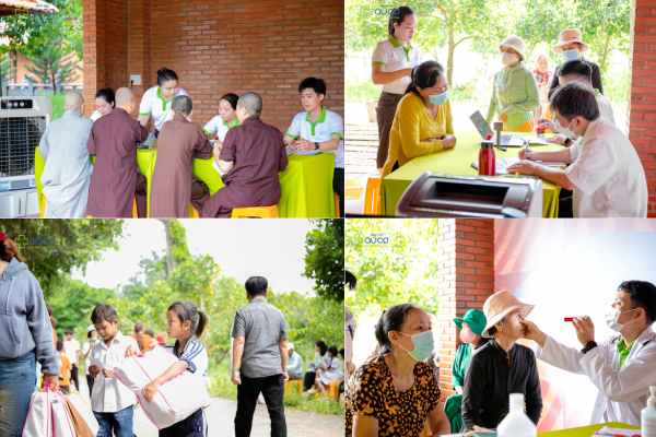 Chung Tay Lan Tỏa Yêu Thương – Bệnh Viện Âu Cơ Khám Bệnh, Phát Thuốc Miễn Phí Tại Bình Phước benh vien au co tu thien 3 1