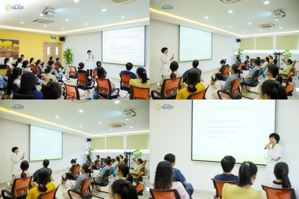 Nhật ký lớp tiền sản tại Bệnh viện Âu Cơ lop tien san 2