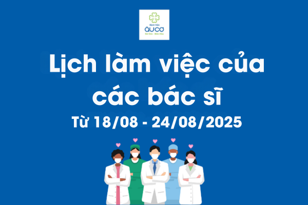 Lich lam viec cua cac bac si Tu 18 24