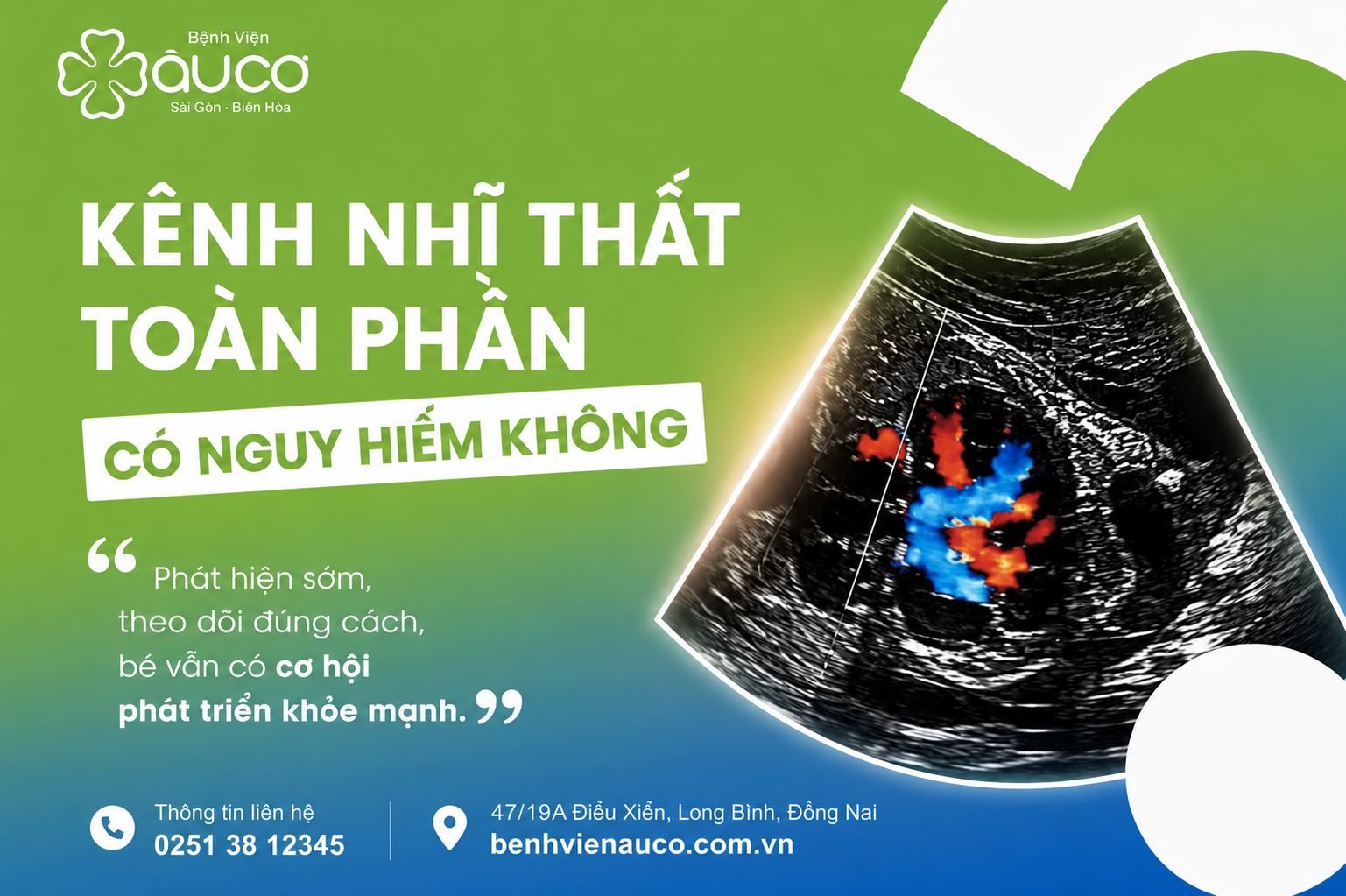 Kênh nhĩ thất toàn phần có nguy hiểm không