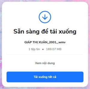 Hướng dẫn tải video siêu âm taixuong 1